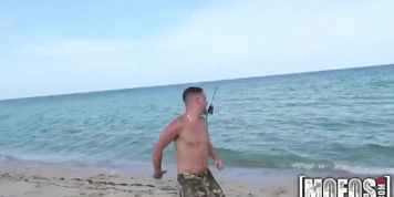 Mofos - Two perfect beach babes have some fun