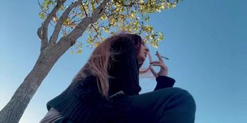 Artemisia Love outdoor 420 Smoke Sesh Full videos on OF (Eden Ivy)