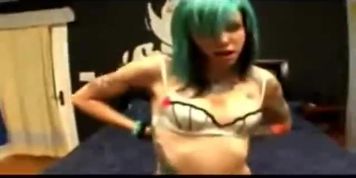 Horny emo girl loves cock in all ways