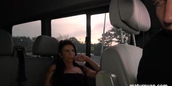 Maturevan Ella Gorgeous Girl Ready To Fuck In The Mature Van