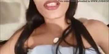 Hot brunette solo 3