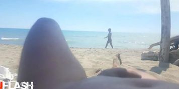 Public Beach Flash Mature