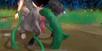 PROJECT ELERA Centaur and tentacles