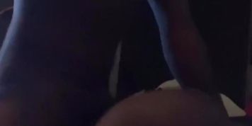 Ebony throwing it back made me nut (backshots)