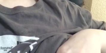 18 y/o teen whimpers and moans as she plays with her nipples