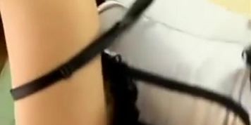 Maya Hills Uses A Toy To Play With Her Pussy While He Watches