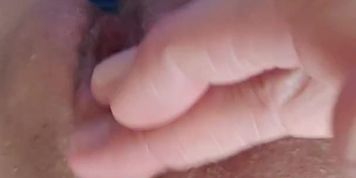 Just for you... Creamy pussy while masturbating and talking 