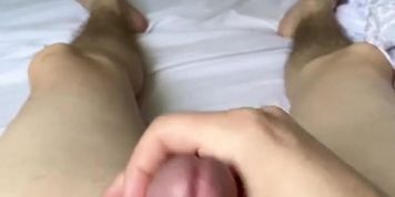 Rubbing one out before work