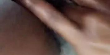 Teen screams while she fucks her dripping wet pussy 