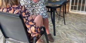 Stepmother Mutual Masturbation Outdoor Creampie