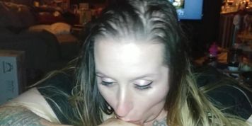 Horny Wife Loves Sucking Hubby'S Big Dick - Blowjob Pov