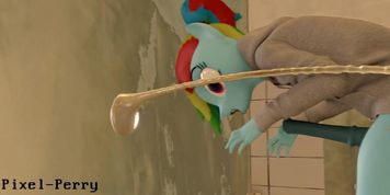 Rainbow dash futa screw