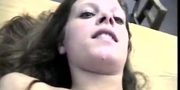 Backroom Facials - Young Busty Redhead