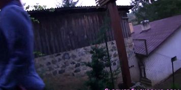 Face jizzed euro ho fuck