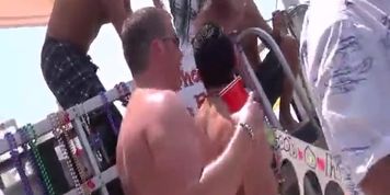 Innocent Teens Getting Wild and Dirty at Lake of the Ozarks Missouri Party cove