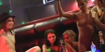 Naked dance party turns into steamy orgy