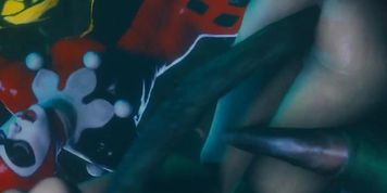 arkham tent (Harley Quinn, Poison Ivy)