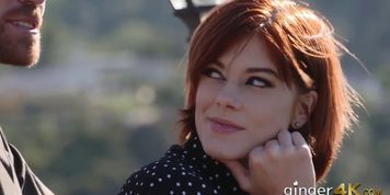 Landlord shows this steamy redhead the real price to his property