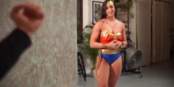 Strong Hot Wonder Woman