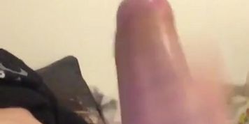 Big Thick Cock Getting Off! First Video! (BritishAmateur)