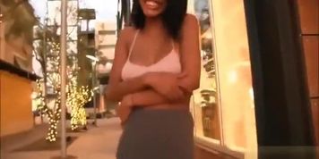 Hot Teen Public Flashing