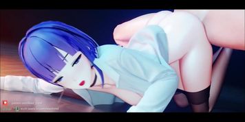 Mei(Houkai 3rd) Hentai MMD (Genshin Impact)