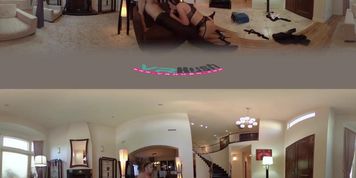 VRHUSH Big boobs MILF Nikki Benz pussy hammered by Danny