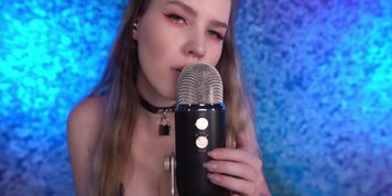 Asmr Mood Mic Scratching & Mic Licking