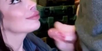 Big Boobs Babe Gets Facial
