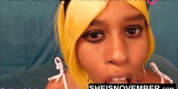 Anime Cosplay Giant Tits Cute Skinny Black Babe Msnovember Huge Titties Played With By Old Man Hd On Sheisnovember