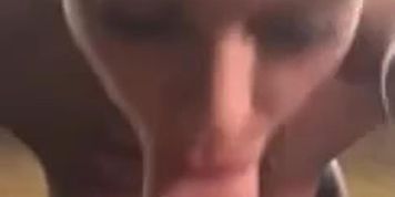 Carmen Caliente slurping on some dick