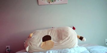 neon_felix - Perfect Cute Busty Teen Fucking and Riding Dildo - 009