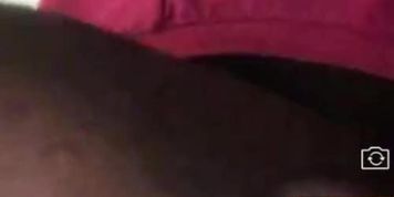 Big ass ebony on hippo app pussy play with dildo