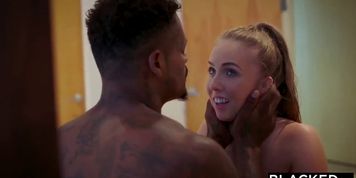 BLACKED Lena Paul first interracial gangbang - video 1