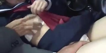 Asian schoolgirl groped
