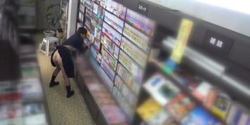 JK gets Horny from reading ECCHI & lets customers use her