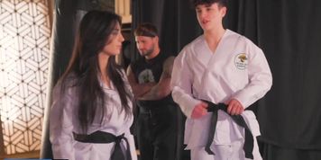 Karate Instructor Receives Unexpected Request (brenda trindade, lani rails, lucy mendez, megan mistakes, seo ahn)