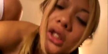 asian schoolgirl with some smoking