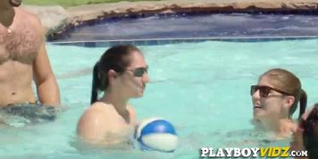 Sexy and horny amateur swinger couple arrive the swinger mansion to have more fun