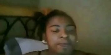 Chubby Teen Teases Her Pussy