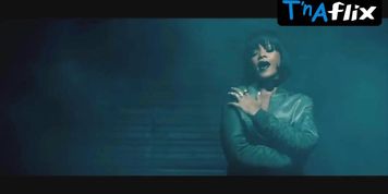 Rihanna Breasts Scene  in The Monster