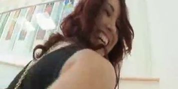Redhead Kylee Strutt Stockings