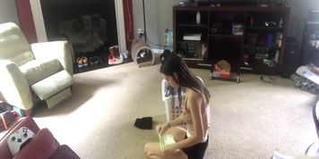 Sweet Ivy has no clue! Hidden Camera