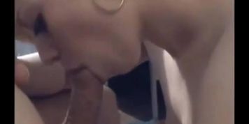 Passionate pov dick sucking by sexy slut