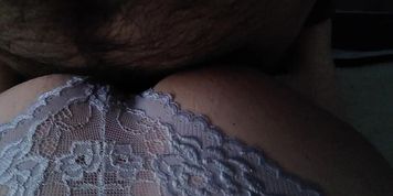 Pregnant milf doggy