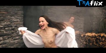 Oksana Karpenko Breasts,  Bush Scene  in Daring