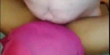 Indian wife enjoy white bull filling her pussy