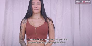 Latina Model Solome Gil Fucked in Casting Shoot by Dani Clark