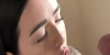 Cheeky Latina Sucking at First Date (Profile in Description)