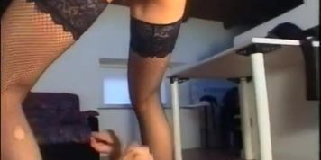 Real italian couple masked hairy pussy fucking and licking hd